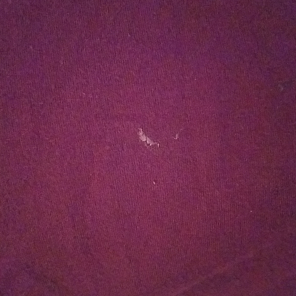 Sz L Plum V Neck Tunic Dress - Picture 4 of 4